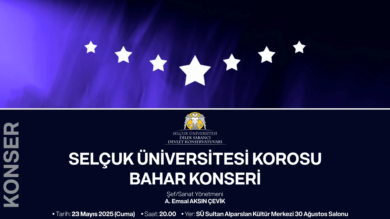 Selçuk Üniversitesi Korosu Bahar Konseri